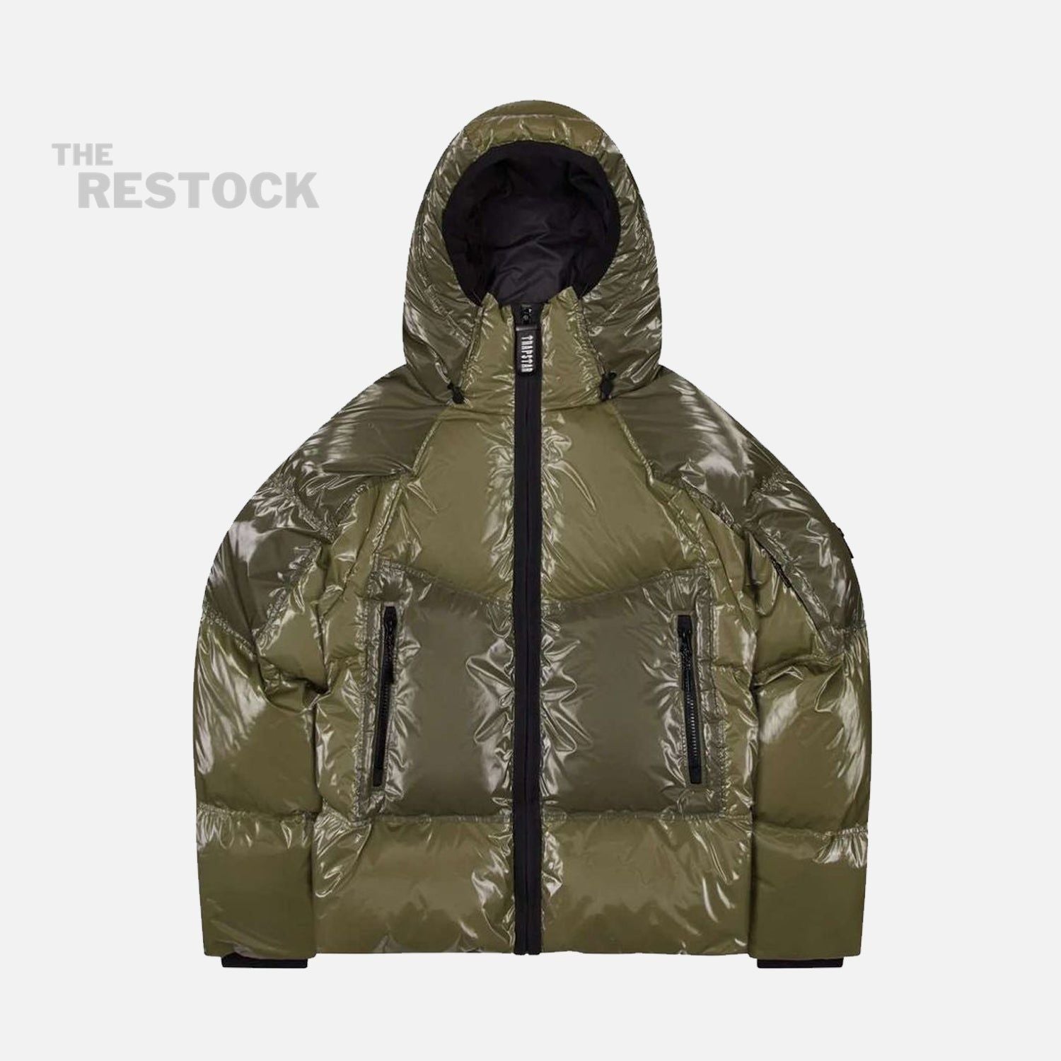 Trapstar Irongate T 2-Tone Puffer Jacket - Olive