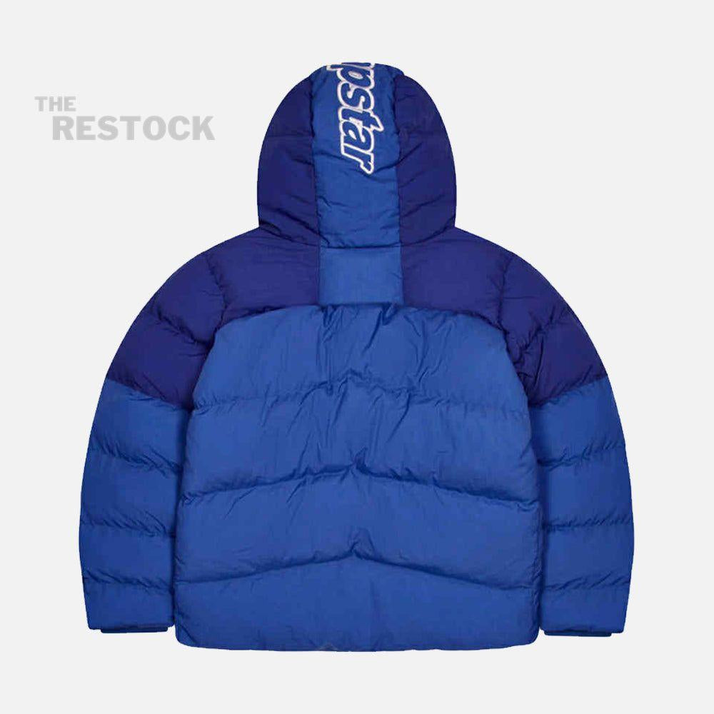 Trapstar Hyperdrive Hooded Puffer - Blue
