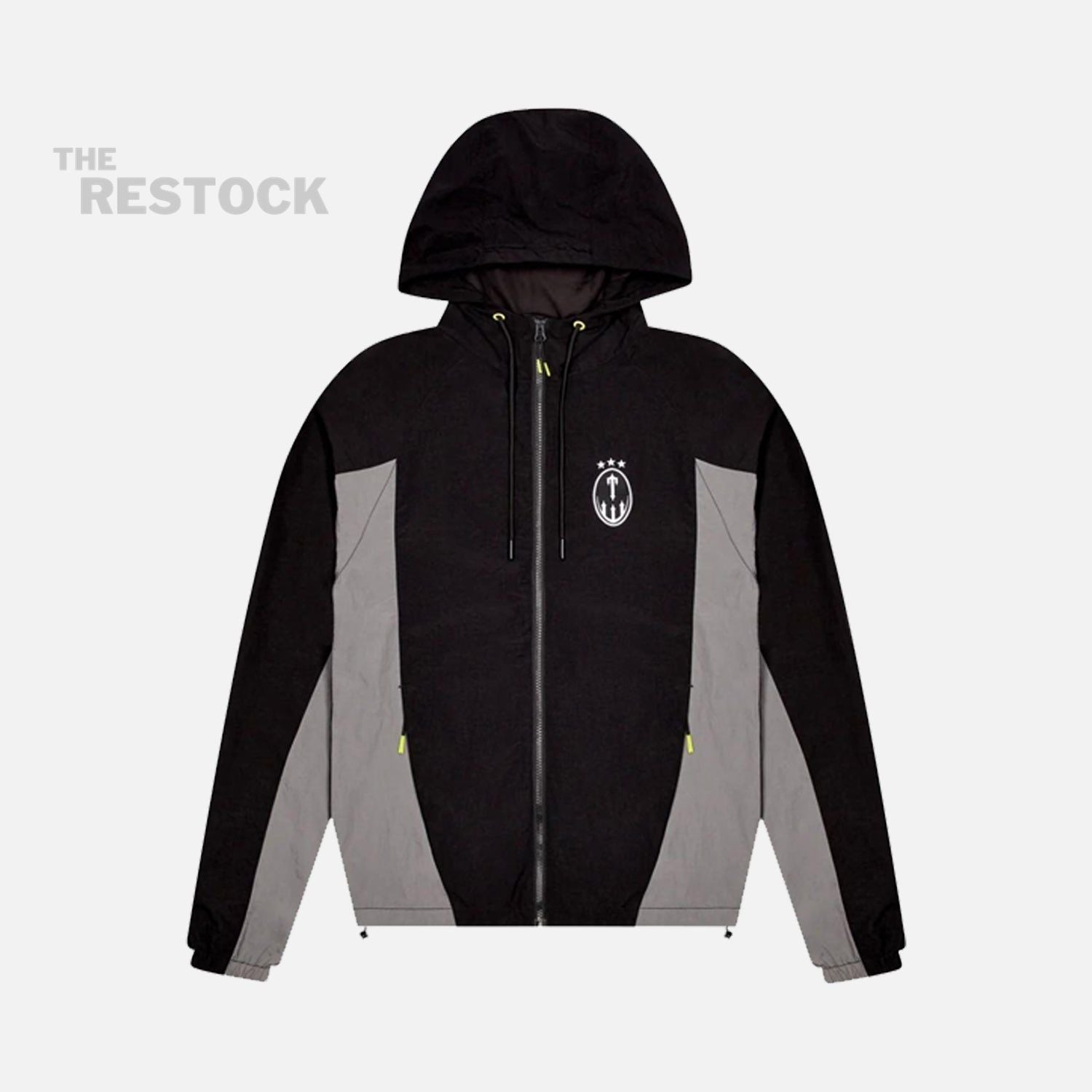 Trapstar Irongate T Crest Hooded Tracksuit - Black / Grey