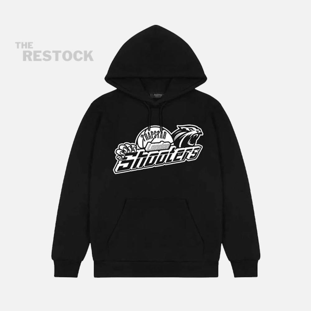 Trapstar Shooters Hoodie - Black / White